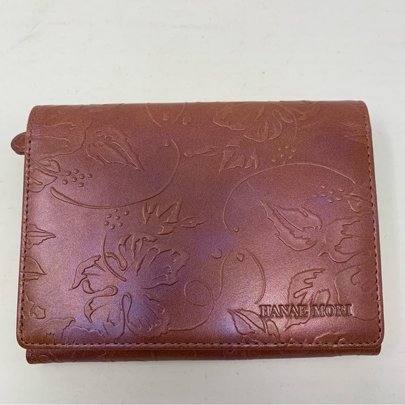 Hanae Mori Wallet Pink Women’s Vintage - Picture 8 of 10